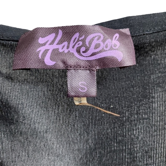 HALE BOB Sequin Tank Top Small Black Brown Metallic Celebrity Style - Picture 5 of 9